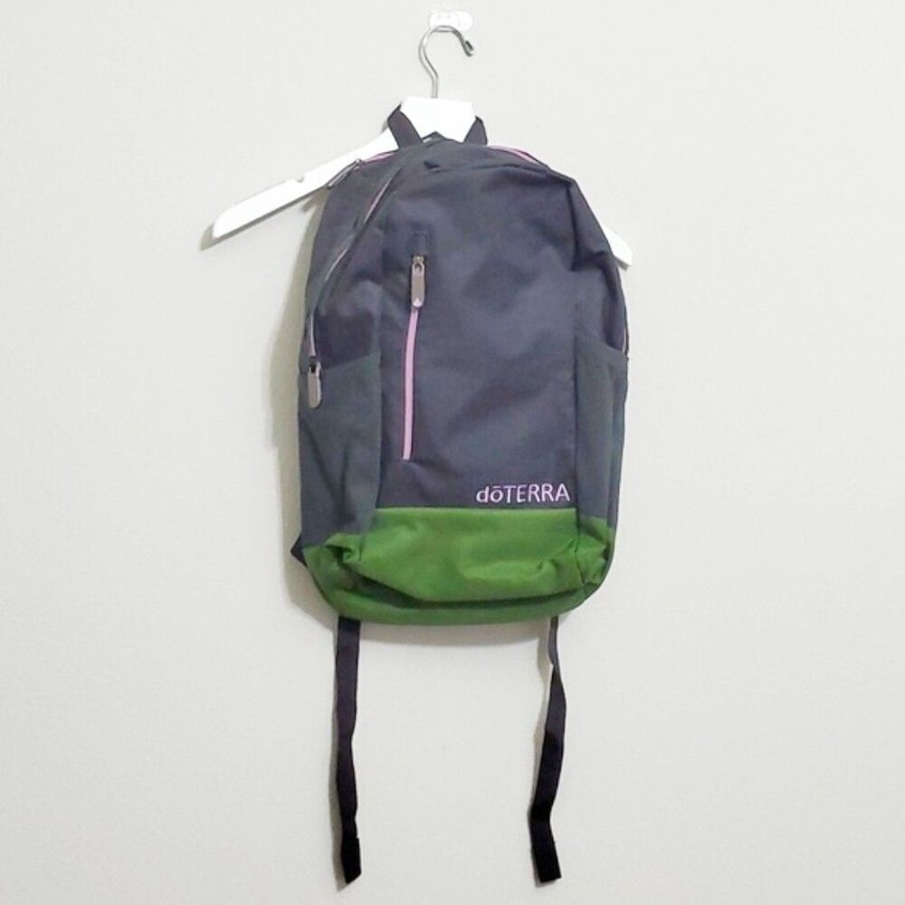 Doterra Green And Gray Backpack